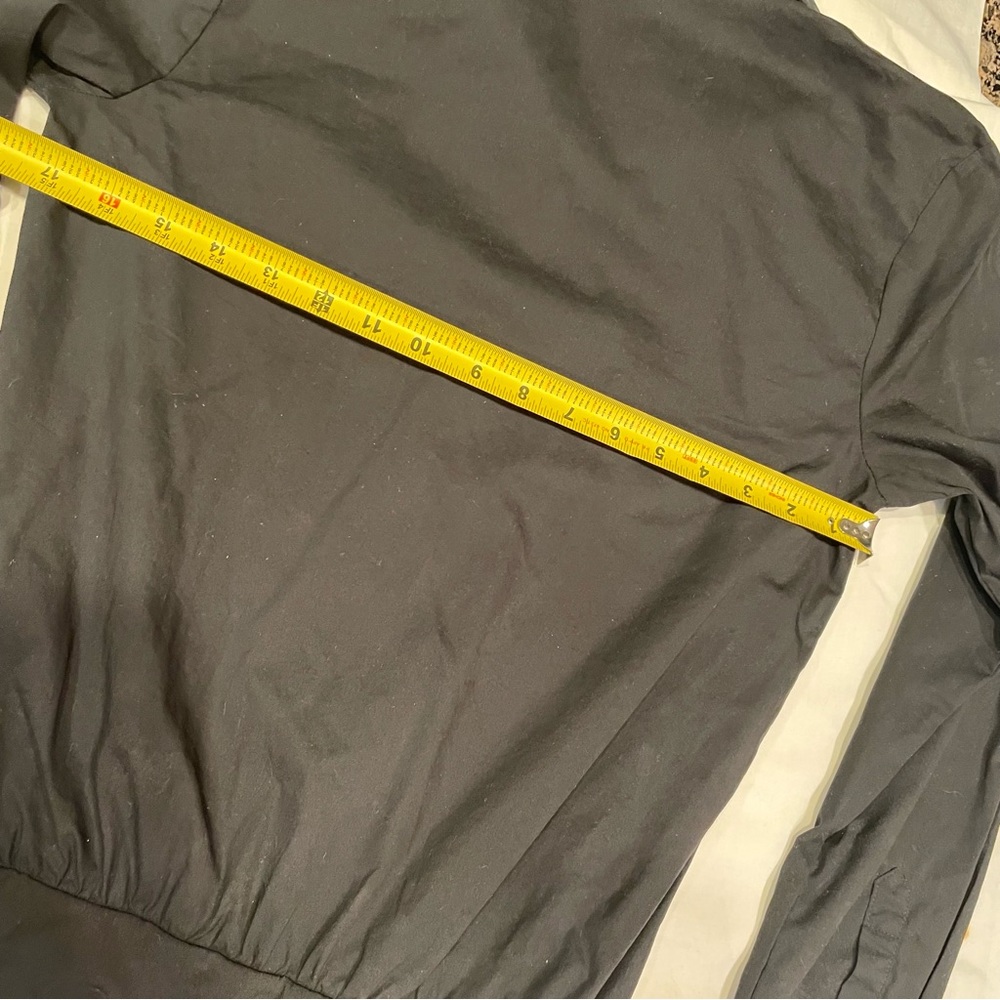 Venus Black Button Down Hidden Button Bodysuit 10 - image 3